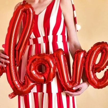 Шар-гирлянда «Love» — купить за 600 ₽ Шар-гирлянда «Love» — воздушные шары с доставкой в Москве