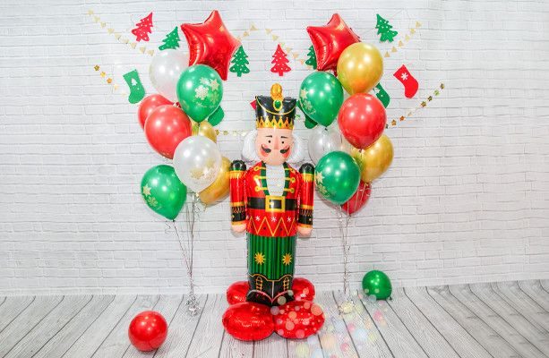 Сказочный щелкунчик (Большой сет №1) на новый год — купить за 6360 ₽ Сказочный щелкунчик (Большой сет №1) на новый год — воздушные шары с доставкой в Москве | LovelyBall