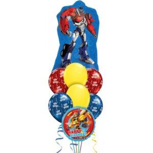 Букет «Transformers» из 17 воздушных шаров на день рождения