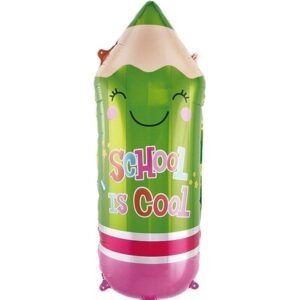 Шар Фигура, Школьный карандаш, Зеленый 74 см