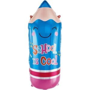 Шар Фигура, Школьный карандаш, Синий 74 см