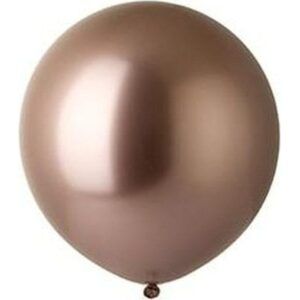 Большой шар розовое золото хром