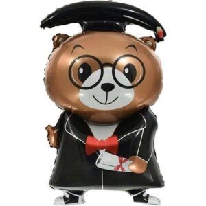 Шар ФИГУРА Медведь Выпускник 94 см