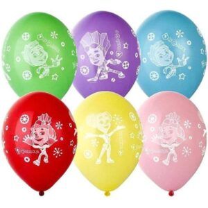 Шар Пастель шелк. рис. Фиксики Комиксы 4ст.