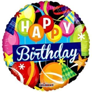 Круг Нappy birthday! Мотив