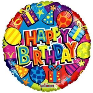 Круг Нappy birthday! Праздник