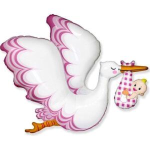 Аист принес девочку