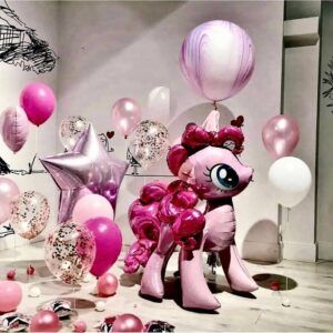 Композиция шаров  - Лошадка ходячий шар День рождения ребенка