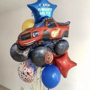 Фонтан из шаров "Вспыш"