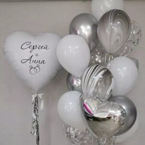 Сет из шариков на свадьбу