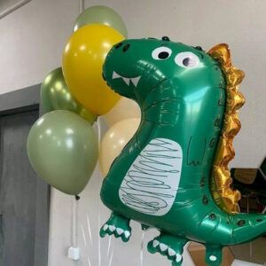 Сет из шаров с динозавриком