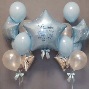 Голубой сет с метрикой на звезде