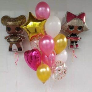 Сет с куколками Лол и золотой звездой