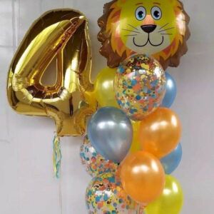 Сет на день рождения мальчика "Львенок"