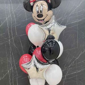 Фонтан из шаров "Минни Маус"