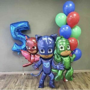 Воздушные шары с героями в масках