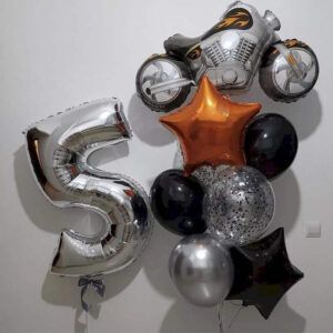 Сет на день рождения мальчика с мотоциклом