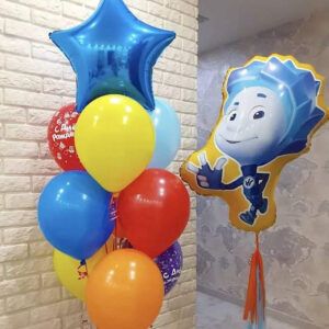Сет с цветными шарами и Фиксиком