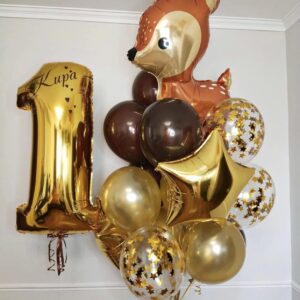 Фонтан из шаров - Осень в лесу