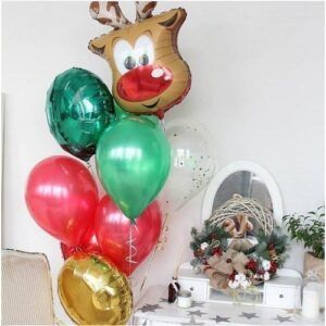 Новогодний фонтан на новый год "Олененок"