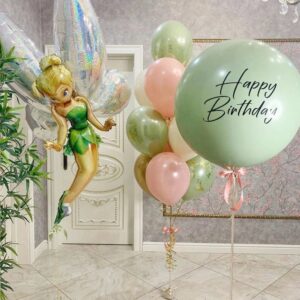 Фонтан из шаров и бабблс шар - Динь-динь