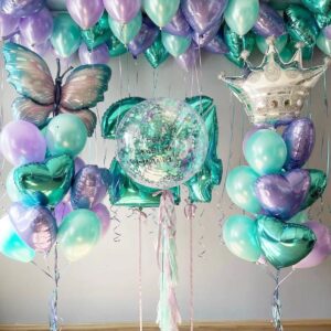 Композиция из шаров и бабблс шар - Батонический сад