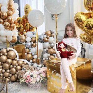 Композиция из шаров - Золотой амулет