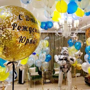 Композиция из шаров - Звездные воины