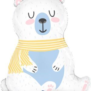 Шар (29''/74 см) Фигура, Полярный медведь, 1 шт.