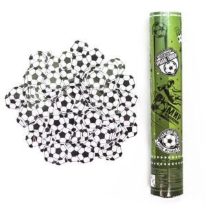 Пневмохлопушка (12/30 см), Футбол, Мячи бумага, 1 шт.