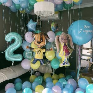 Композиция из шаров - Барбоскины