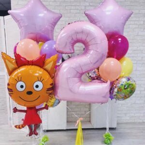 Композиция из шаров - Ягодная Карамелька