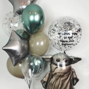 Композиция из шаров - Магистр Йода