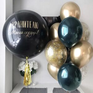 Фонтан из шаров и бабблс шар - Метрополис