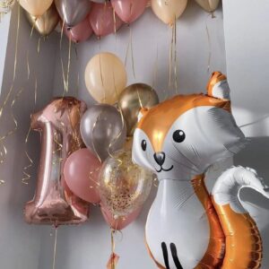 Композиция из шаров - Осенняя сказка