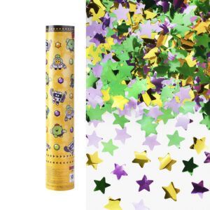 Пневмохлопушка (12/30 см), Бравл Старс, Звезды фольга, Ассорти, 1 шт.