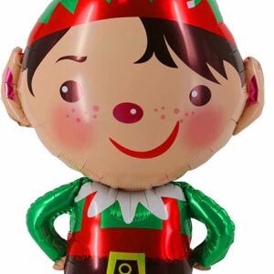 Шар (38''/97 см) Фигура, Веселый эльф, 1 шт.