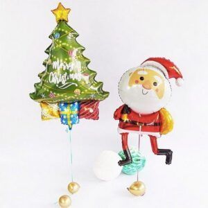 Композиция новый год Санта 113 см