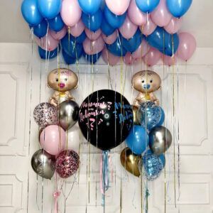 Сет из шаров  для Гендер пати