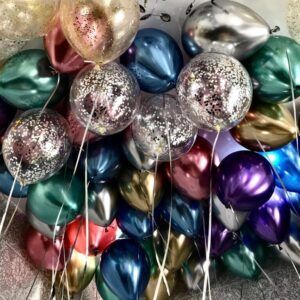 Шары под потолок Радость с Конфетти