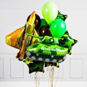 Композиция из шаров "Маленький Защитник"