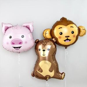 Композиция из шаров Забавные животные