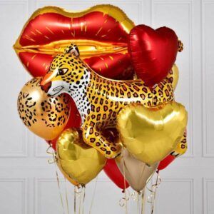 Композиция из шаров "Тигрица"