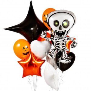 Композиция из шаров "Хеллоуин без правил"