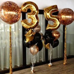 Композиция из шаров "Марсианский"