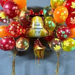 Композиция из шаров "Школьная пора"