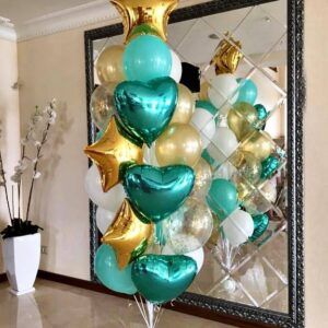 Композиция из шаров "Нежный шелест"