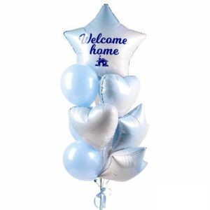 Композиция из шаров "Возвращение домой"