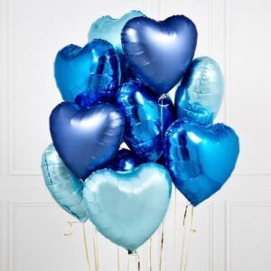 Композиция из шаров "Сердце" № 16